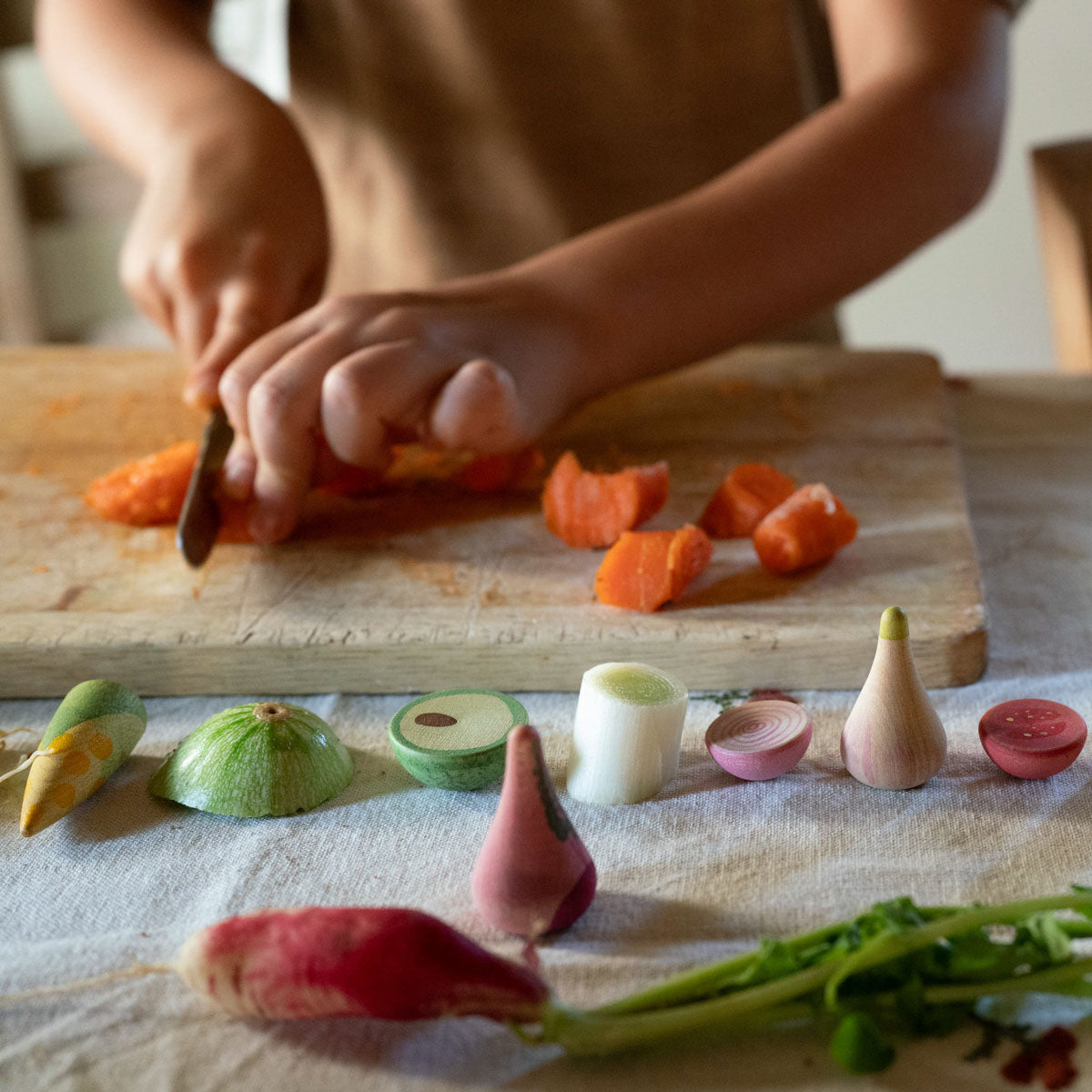 Grapat Wooden Veggies