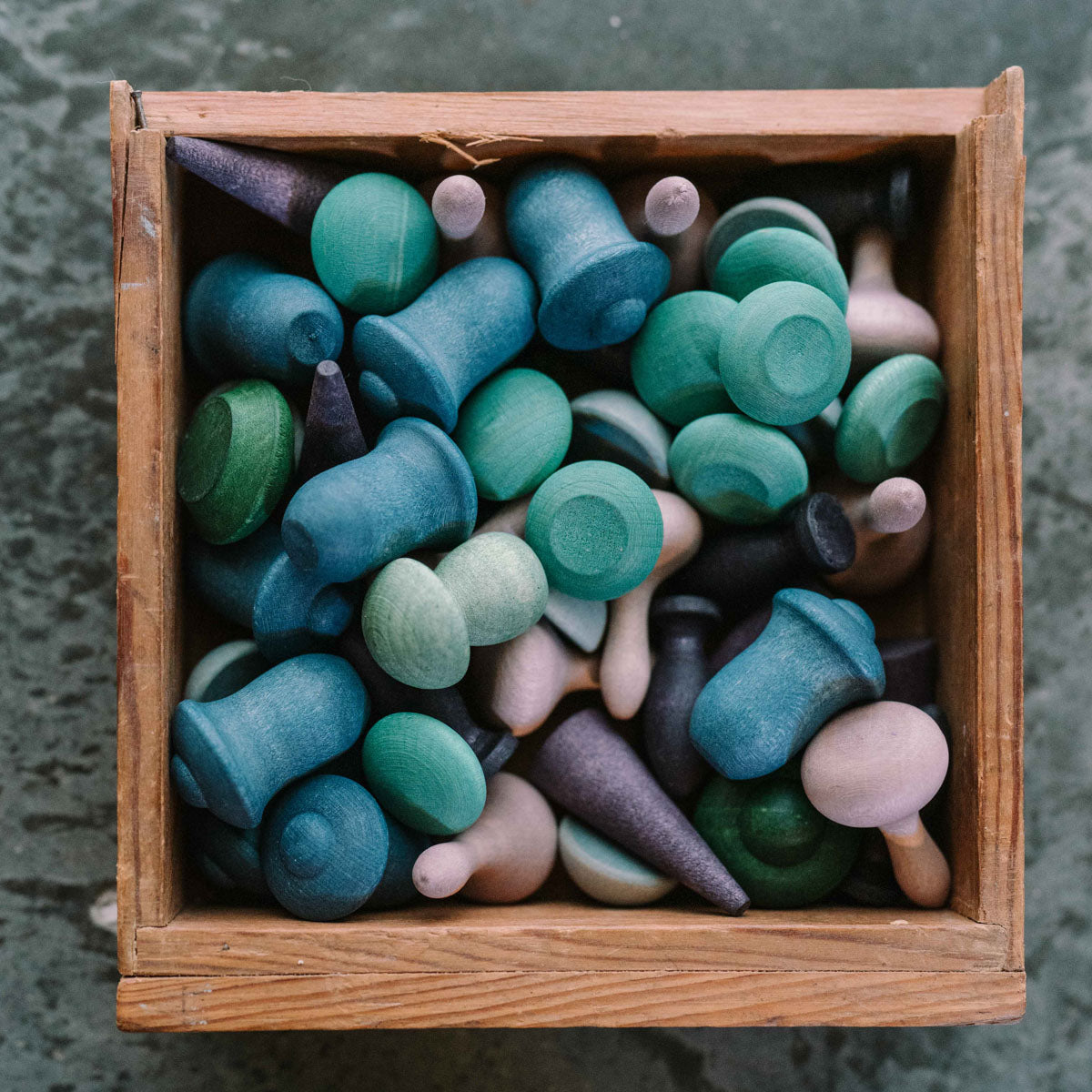 Grapat Mandala Mix Cold, Open Ended Wooden Toy. – My Sweet Muffin