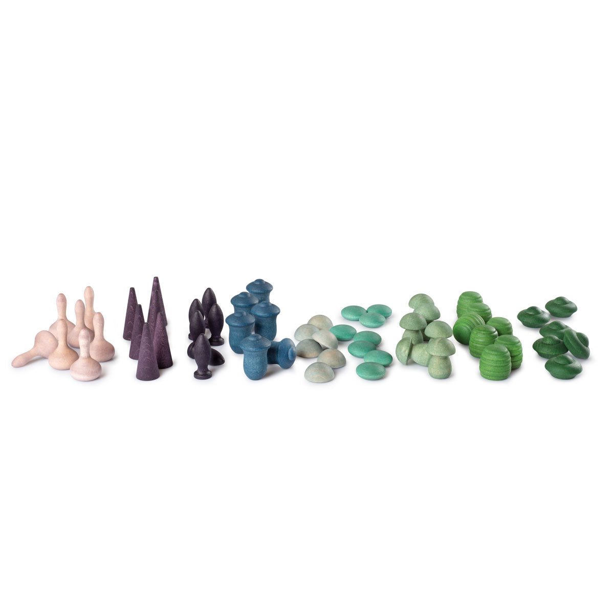 Grapat Mandala Mix Cold, Open Ended Wooden Toy. – My Sweet Muffin