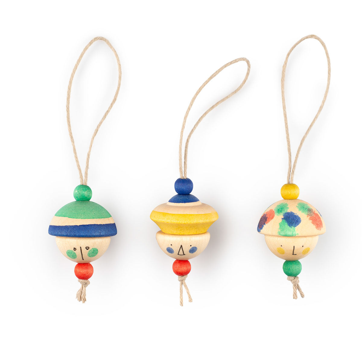 Grapat Wooden Ornament Set ( No.8, No.9 )