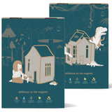 Babai Magnetic Wooden Doll House, Medium