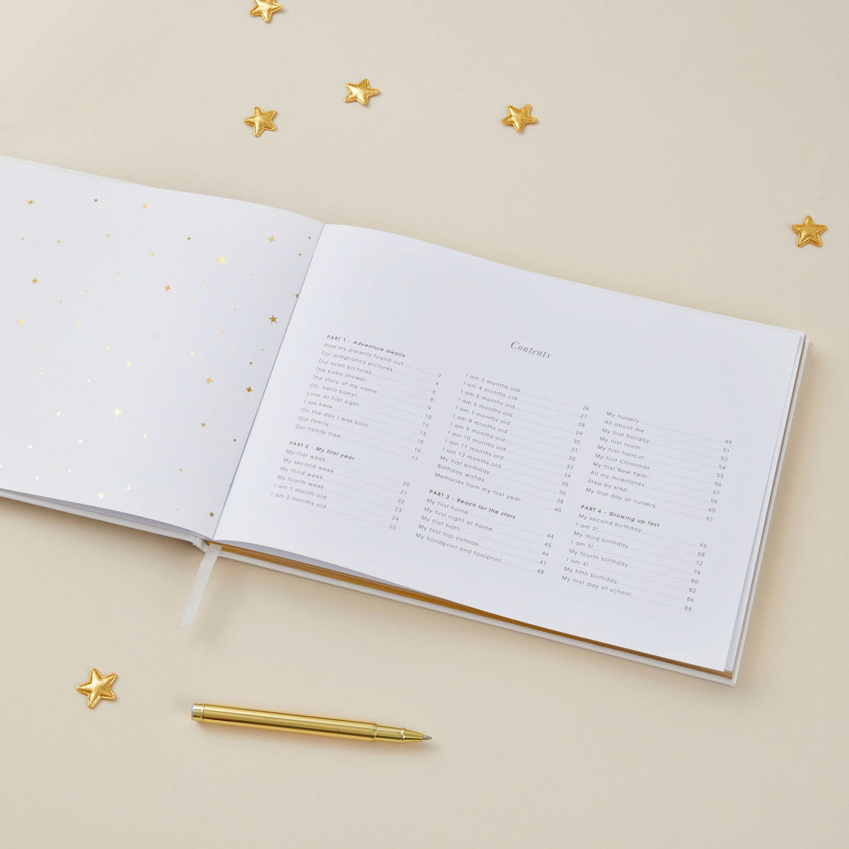 Baby memory book, Lullaby Baby