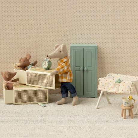Maileg Sleepy Wakey Baby Mouse in Box, New (ships in November)