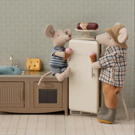 Maileg Mouse Size Metal Fridge