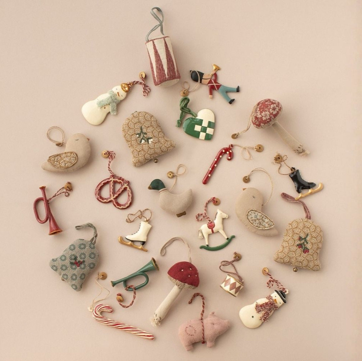Maileg Christmas Ornament in FABRIC