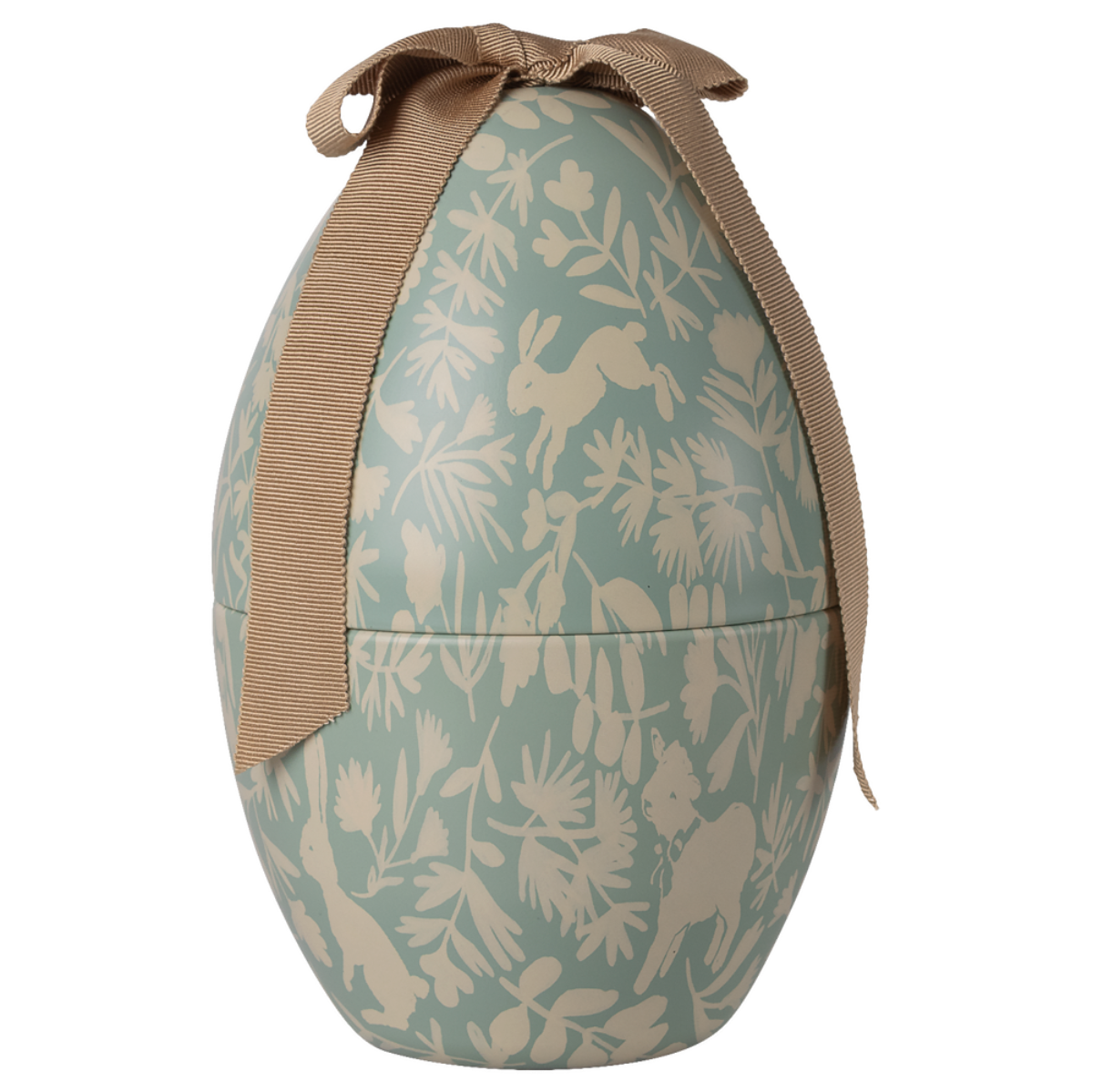 Maileg Metal Easter Egg with Ribbon, Medium