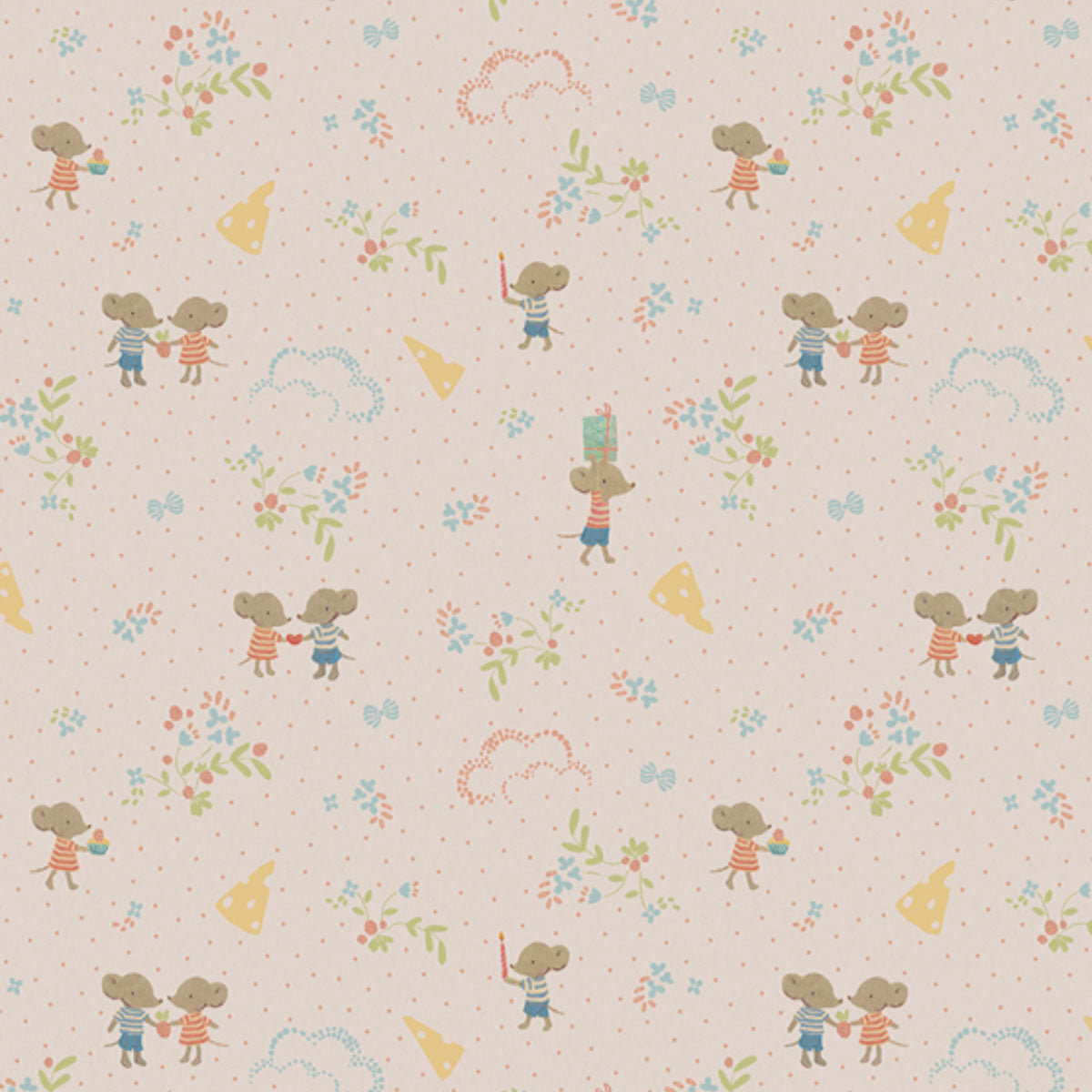 Maileg Wrapping Paper, Have a Mice Day