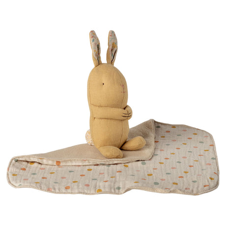 Maileg Lullaby Friends, Mini, Cream Yellow Bunny (Ships in April)