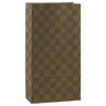 Maileg Gift Bag, Checker, Mint/Ocher