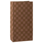 Maileg Gift Bag, Checker, Rose/Ocher