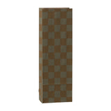 Maileg Gift Bag, Checker, Mint/Ocher