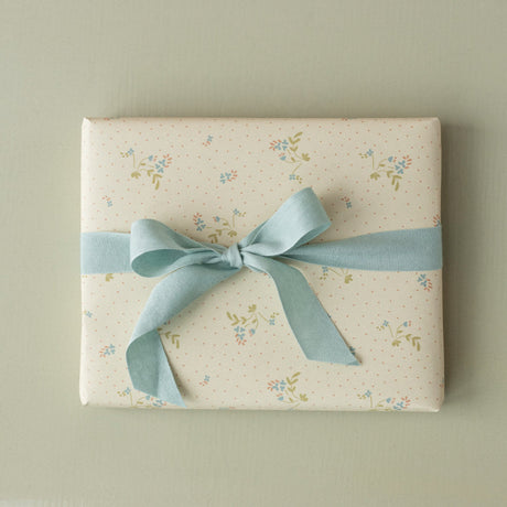 Maileg Wrapping Paper, Bae Blue, 11 yards