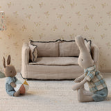 Maileg Micro Rabbit/Bunny Baby Set with Ball and Bottle
