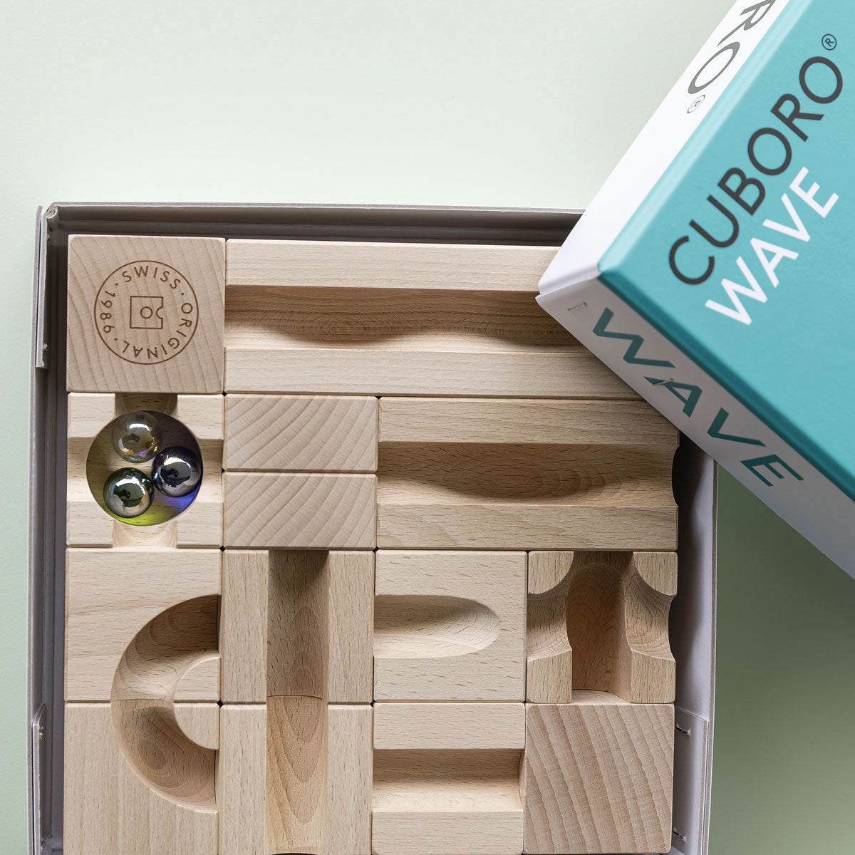 CUBORO Marble Run Extra Set, WAVE
