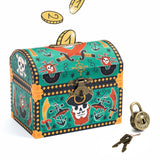 Pirate Treasure Box Coin Bank