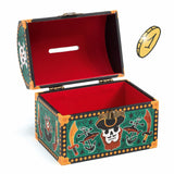 Pirate Treasure Box Coin Bank