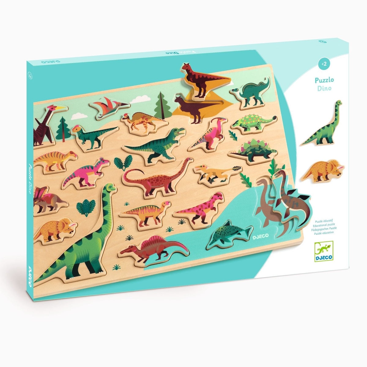 Dino Wooden Puzzle
