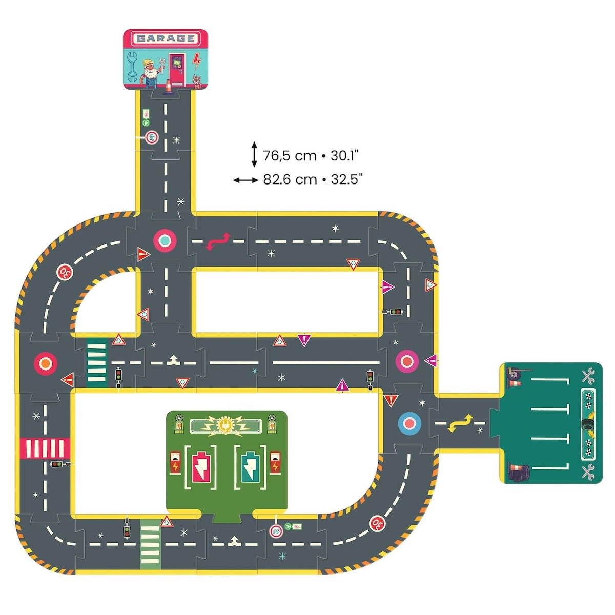 Crazy Motors Circuit 26pcs