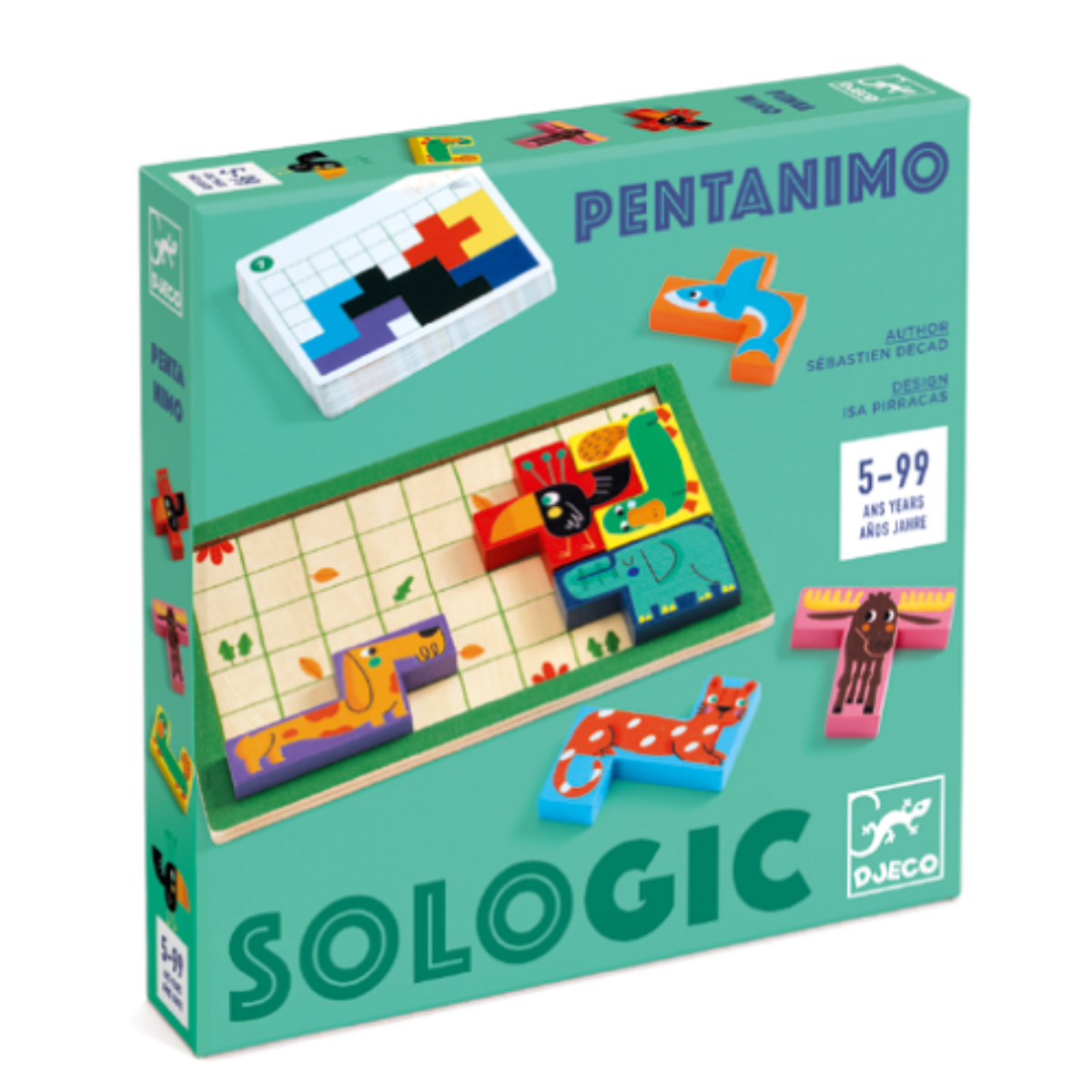 Djeco Pentanimo Logic Sologic