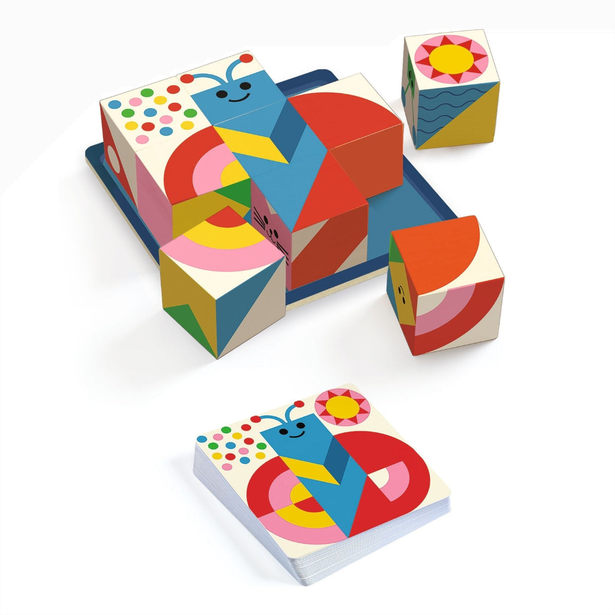 Djeco Cubologic 9 Cubes – My Sweet Muffin