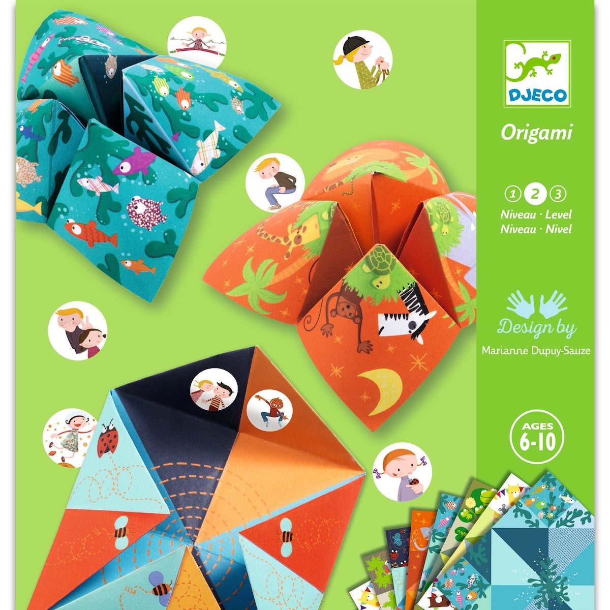 Djeco Origami Fortune Tellers, Animal