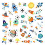 Djeco 160 Stickers, Interstellar