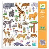 Djeco 160 Stickers, African animals