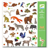 Djeco 160 Stickers, Fauna