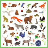 Djeco 160 Stickers, Fauna