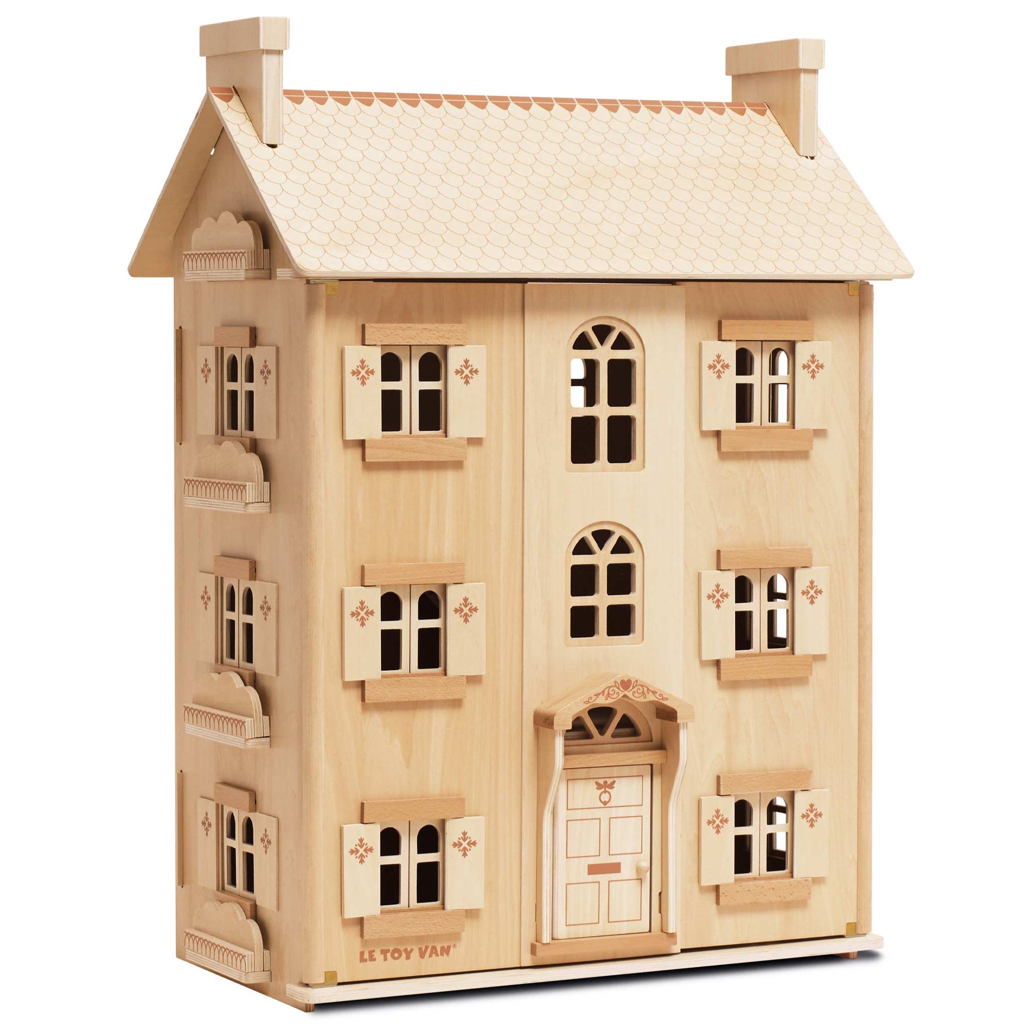Le Toy Van Grand Natural Wood Dolls House – My Sweet Muffin