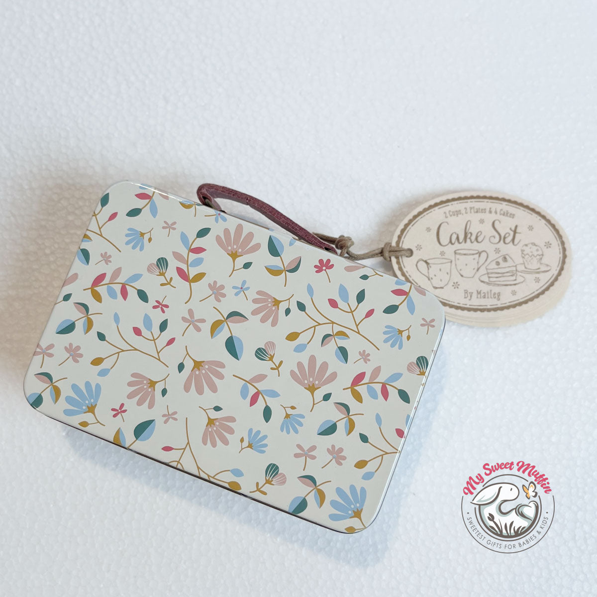 Maileg Suitcase with Tea Sets and Cakes - Final Sale