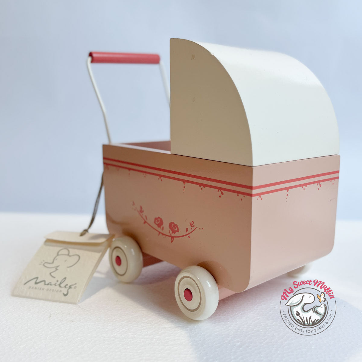 Maileg Wooden Pram - Final Sale