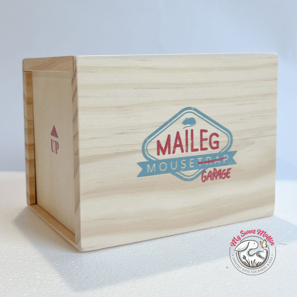 Maileg Mouse in a Car with Garage - Final Sale