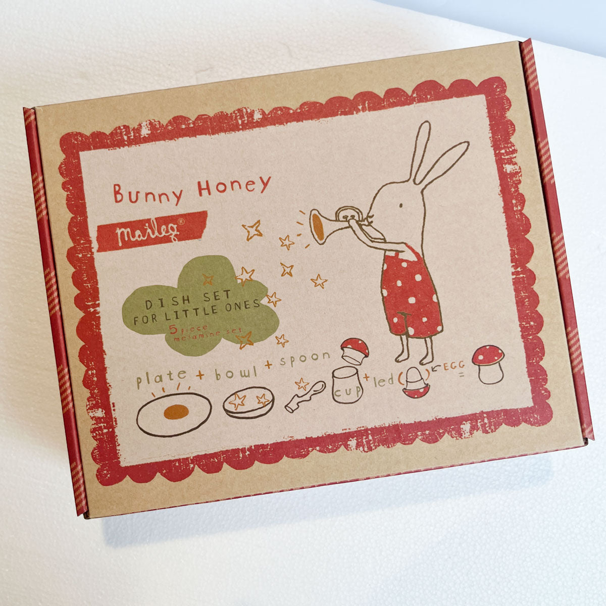 Maileg Bunny Honey Tableware Set - Final Sale