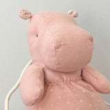 Maileg Small Hippo with Tutu Skirt