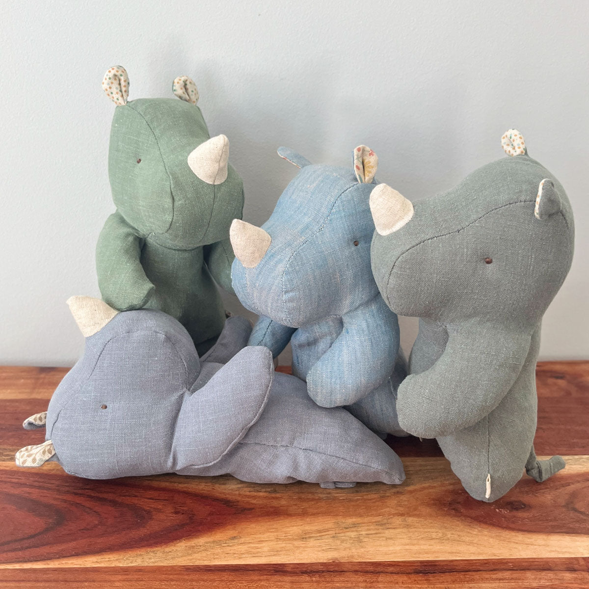 Maileg Safari Friends Rhino, Small