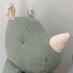 Maileg Safari Friends Rhino, Small