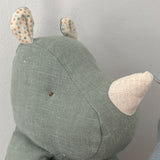 Maileg Safari Friends Rhino, Small