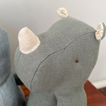 Maileg Safari Friends Rhino, Small