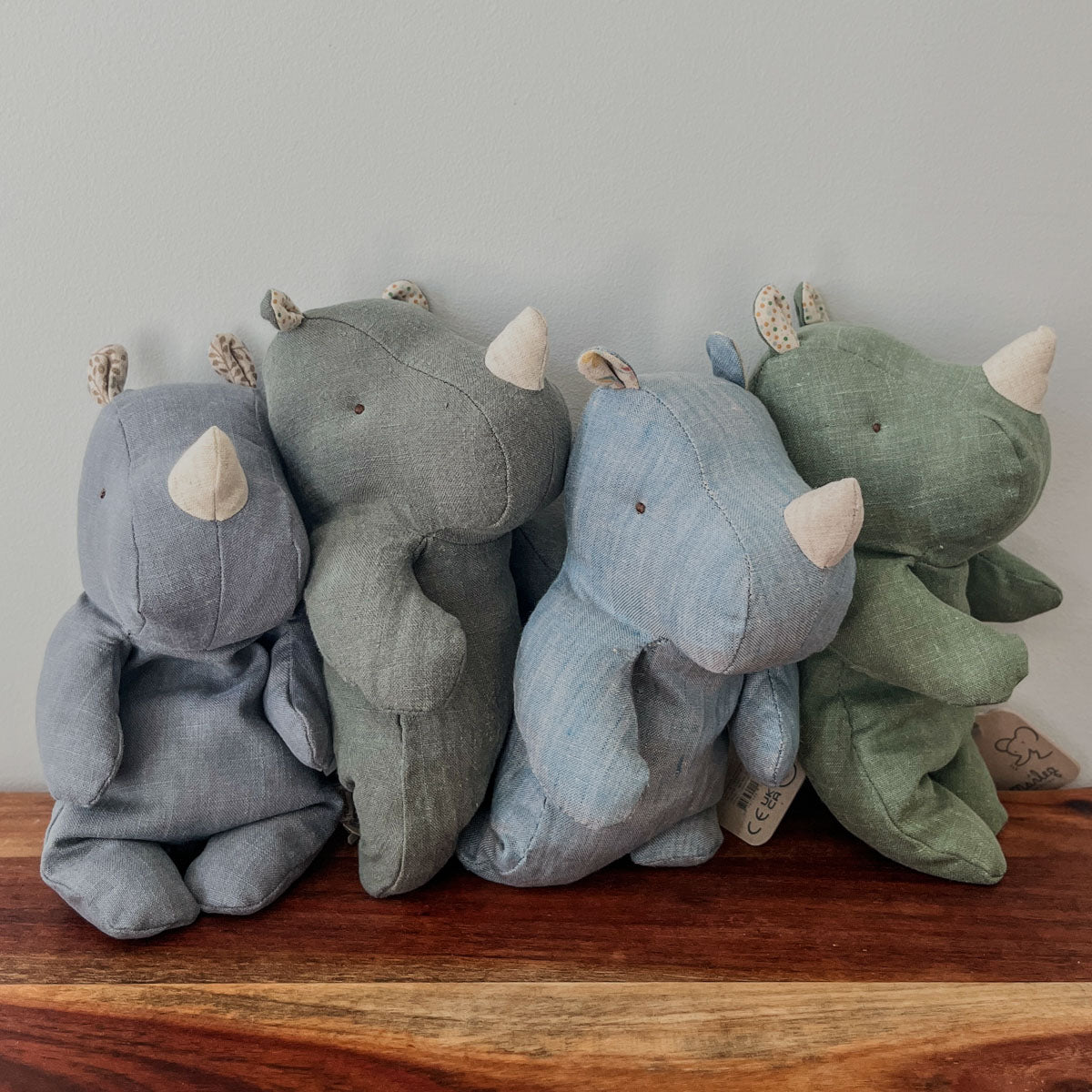 Maileg Safari Friends Rhino, Small