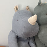 Maileg Safari Friends Rhino, Small