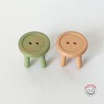 Maileg Mouse Size Button Stools, Set of 2