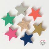 100 Tanabata Wooden Stars
