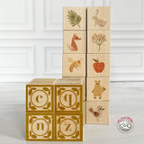 Uncle Goose Watercolor ABC Blocks