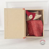 Maileg Christmas Baby Mouse in Book