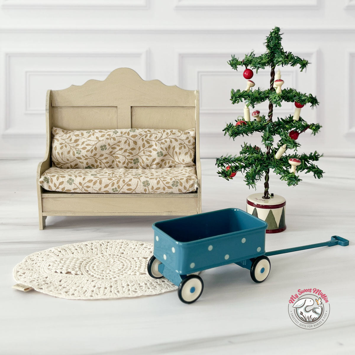Maileg Metal Wagon, Mouse size