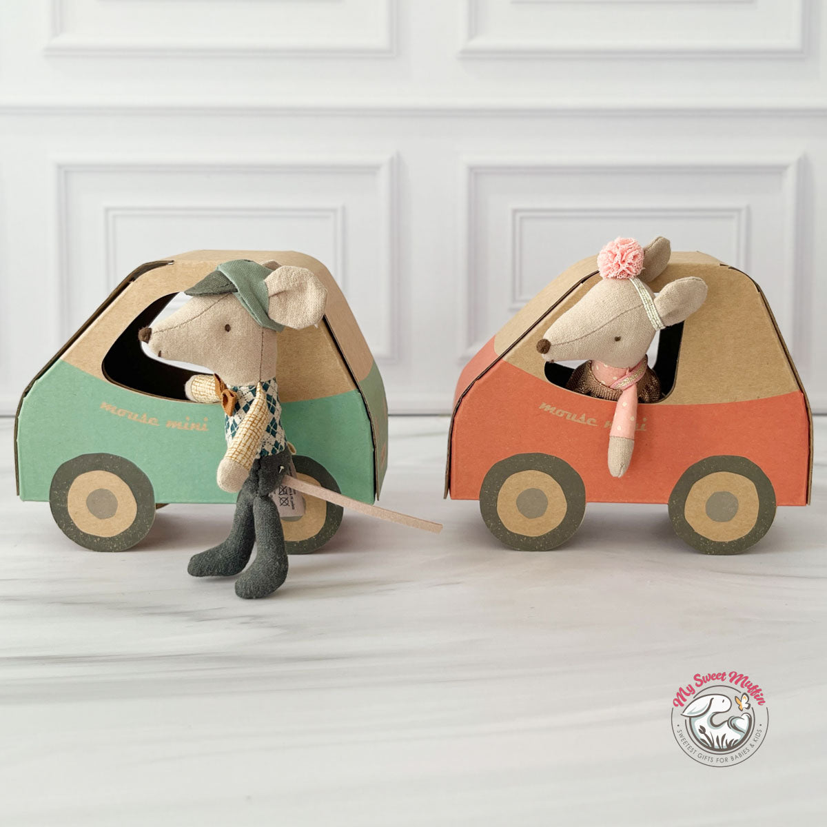 Maileg Driver Mouse, Little Brother