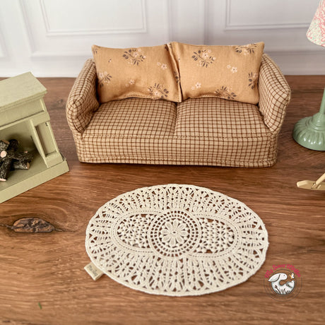 Maileg Dollhouse Lace Rug