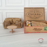 Maileg Larger Sofa Bed, Mouse size, Orcher