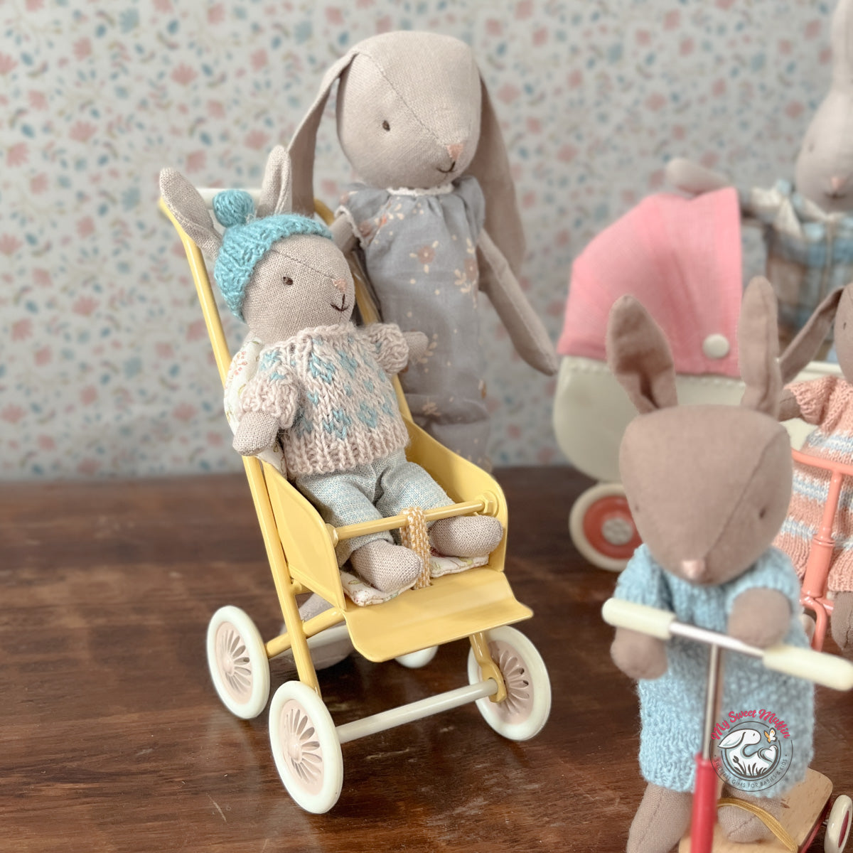 Maileg Dollhouse Stroller